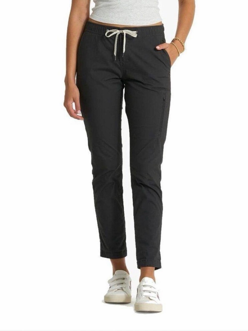 Vuori Ripstop Climber Pants Charcoal Grey Drawstring Outdoors Gorpcore Women’s S